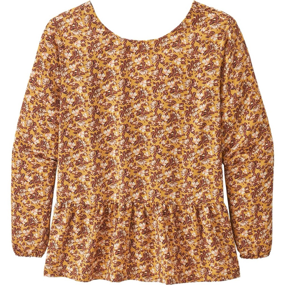 New Patagonia Shallow Moon Women's Floral Top Size XSmall - Picture 3 of 15
